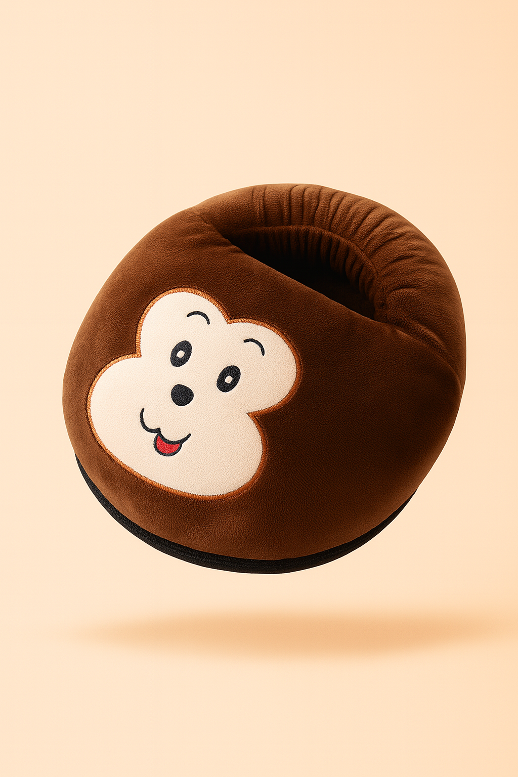 Brown Melo USB heated paw-style foot warmer for toasty winter feet.